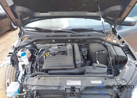 2017 Volkswagen Jetta 1.4T S из США, поврежденный, VIN 3VW2B7AJ7HM329903